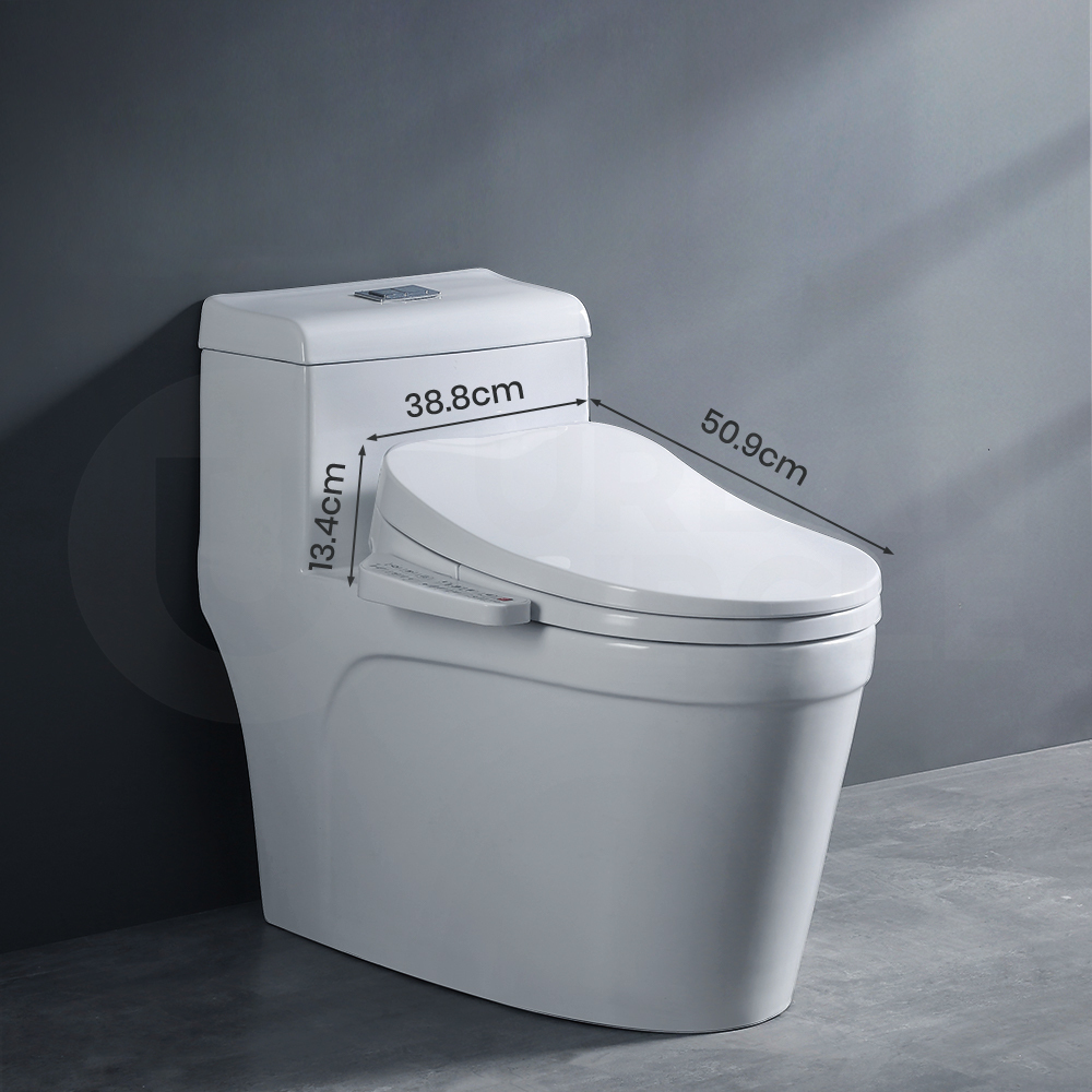 Simplus Electric Toilet Seat Smart Bidet with Cover Electronic Seats Auto Wash - Picture 24 of 44