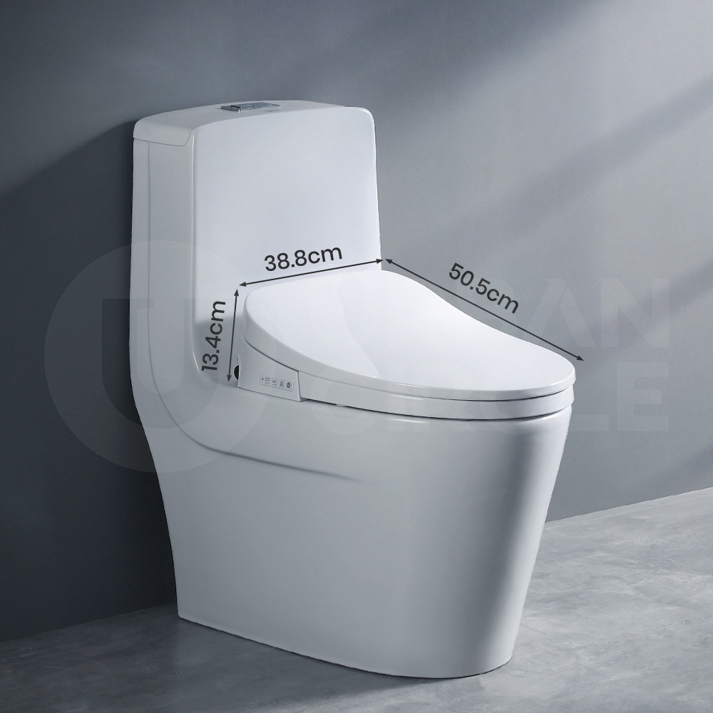 Simplus Electric Toilet Seat Smart Bidet with Cover Electronic Seats Auto Wash - Picture 35 of 44