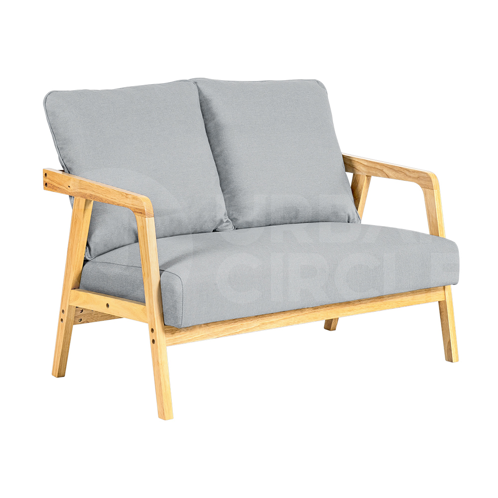Furb Armchair Lounge Chair Accent Chairs Armchairs Fabric Single / Double Sofa - Picture 33 of 77