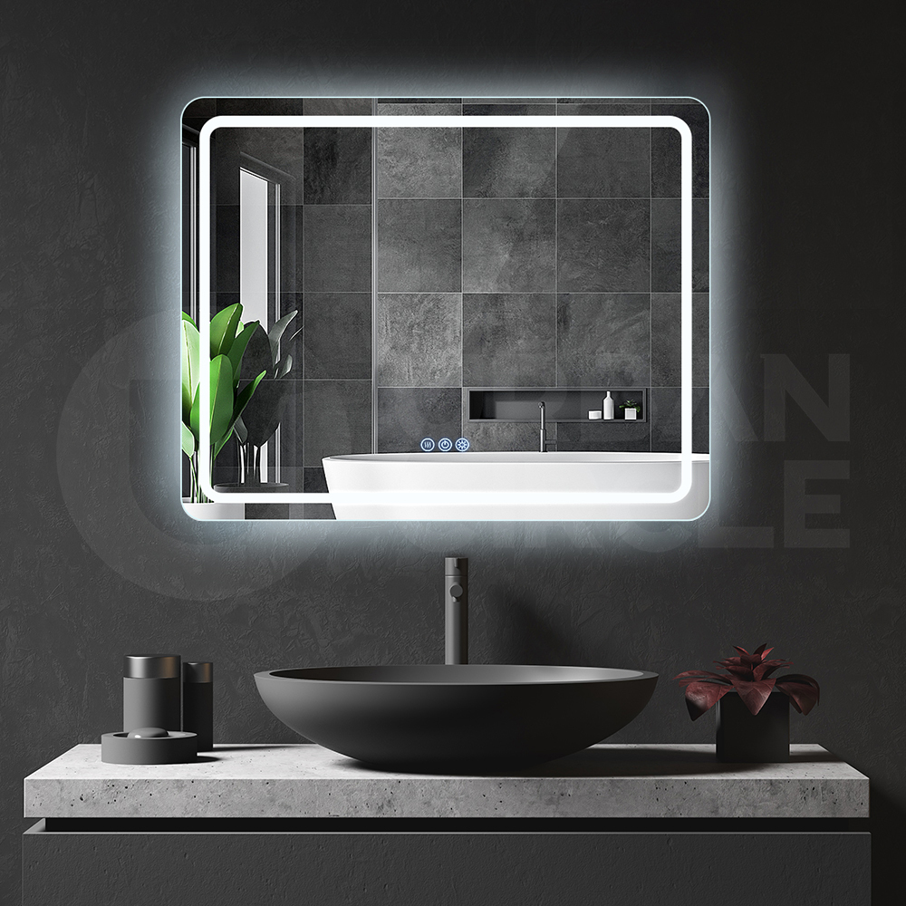 Simplus LED Bathroom Mirror Makeup Wall Mount Stand Vanity Mirrors Light Decor - Picture 46 of 217