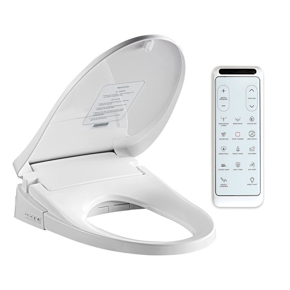 Simplus Electric Toilet Seat Smart Bidet with Cover Electronic Seats Auto Wash - Picture 44 of 44