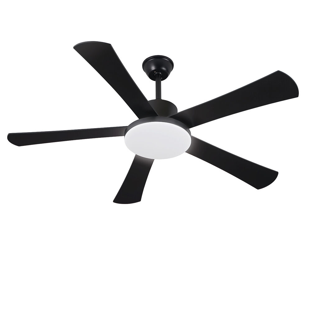 Krear 52" Inch Ceiling Fan Wooden Blades DC Motor Fans Light LED Remote Control - Picture 275 of 312