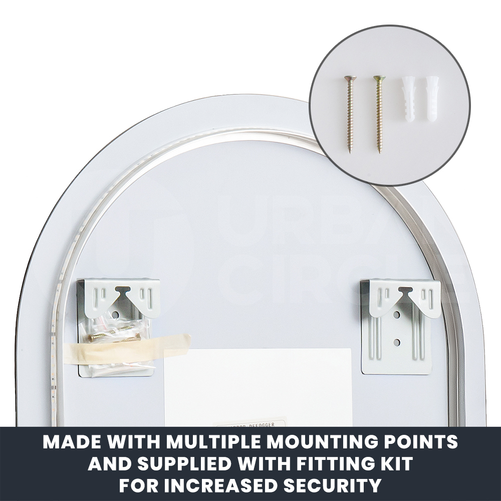 Simplus Modern Wall Bathroom Mirror LED lights Vanity Touch Dimmable Mirrors - Picture 23 of 58