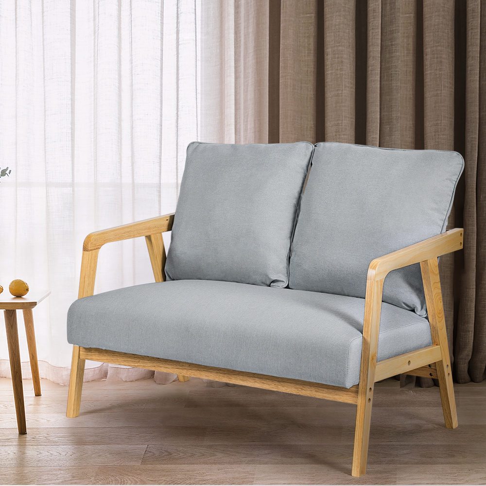 Furb Armchair Lounge Chair Accent Chairs Armchairs Fabric Single / Double Sofa - Picture 25 of 77