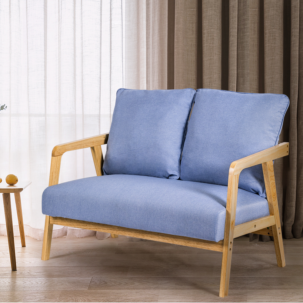 Furb Armchair Lounge Chair Accent Chairs Armchairs Fabric Single / Double Sofa - Picture 36 of 77