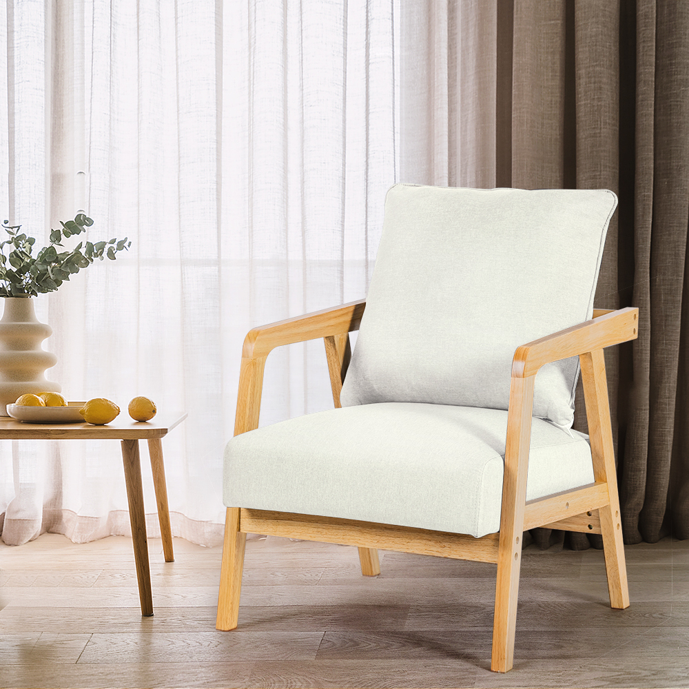 Furb Armchair Lounge Chair Accent Chairs Armchairs Fabric Single / Double Sofa - Picture 47 of 77