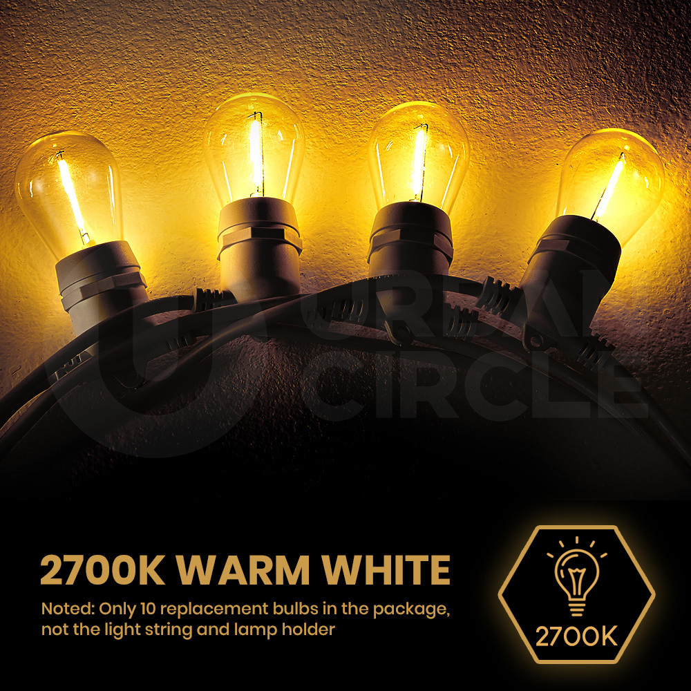 Groverdi 20M-100M Festoon Lights LED String Light Christmas Wedding Waterproof - Picture 23 of 110