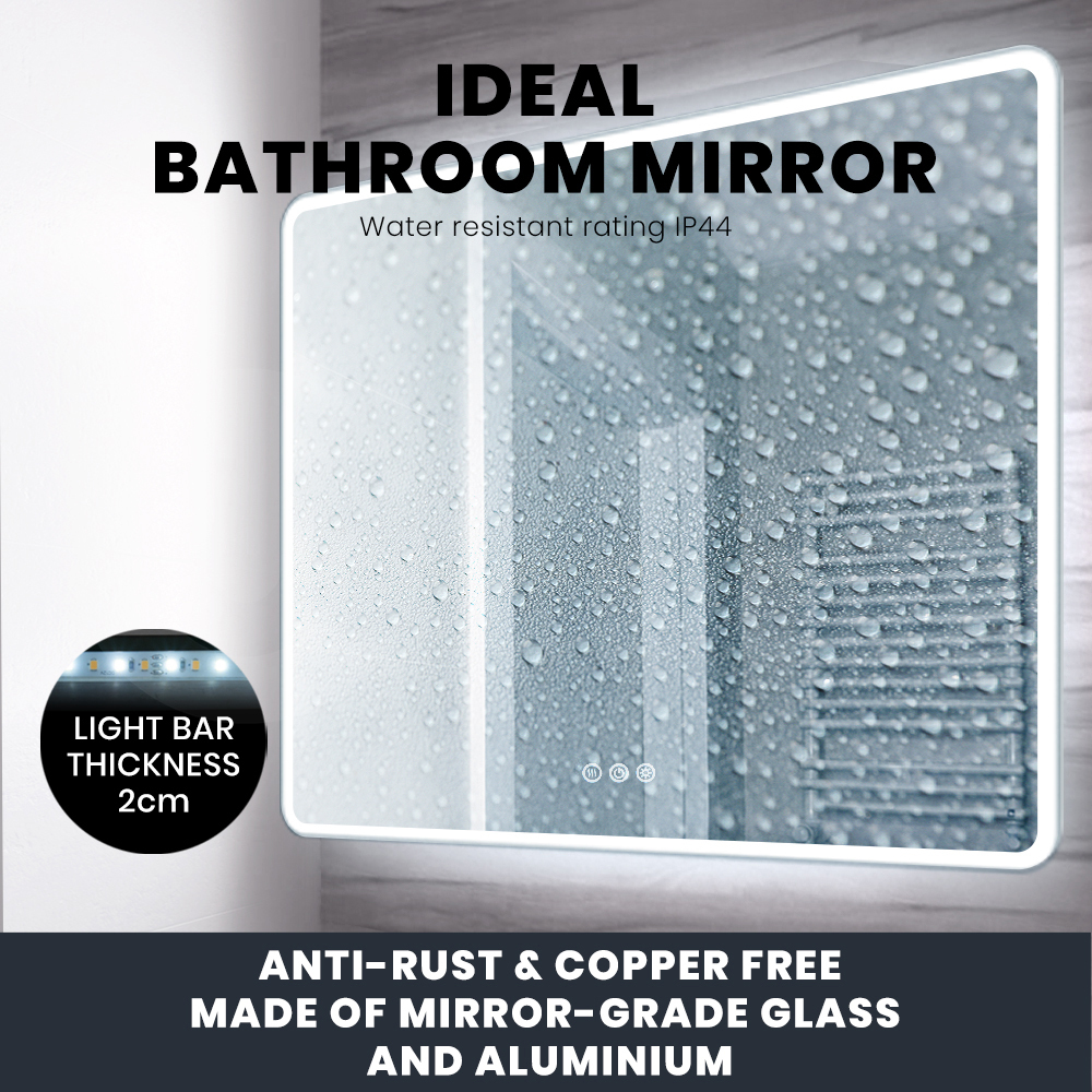 Simplus LED Bathroom Mirror Makeup Wall Mount Stand Vanity Mirrors Light Decor - Picture 95 of 217