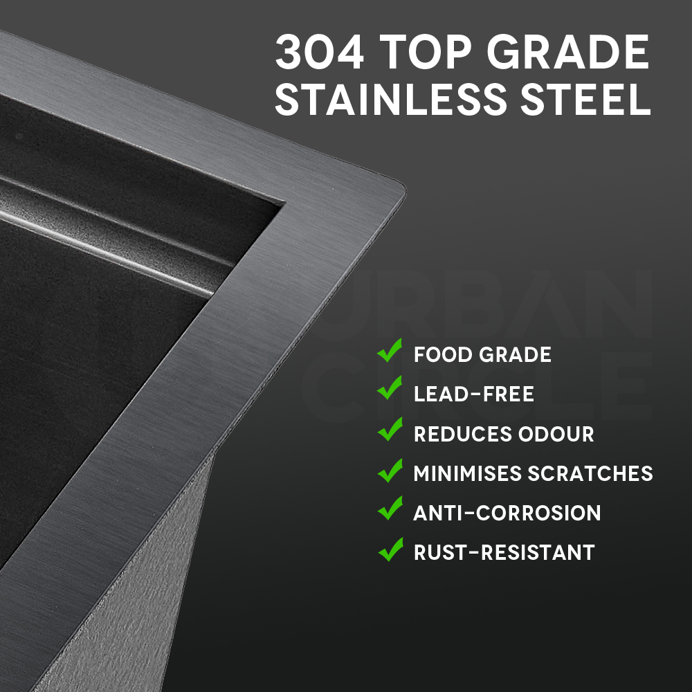 Simplus Stainless Steel Kitchen Sink Laundry Undermount Single Double Bowl Set - Picture 48 of 187