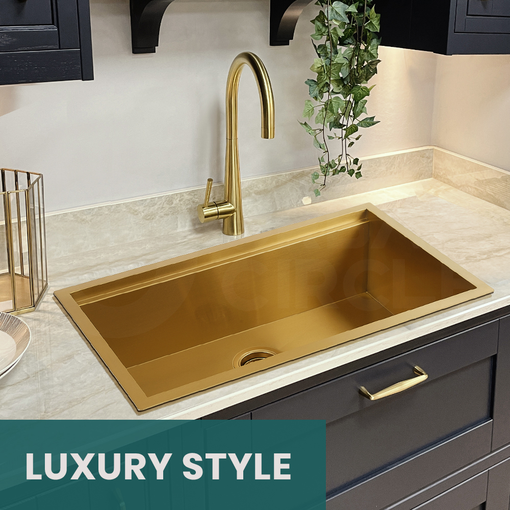 Simplus Stainless Steel Kitchen Sink Laundry Undermount Single Double Bowl Set - Picture 95 of 187