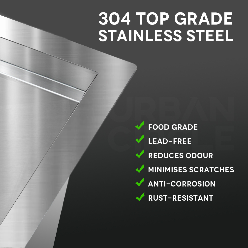 Simplus Stainless Steel Kitchen Sink Laundry Undermount Single Double Bowl Set - Picture 143 of 187