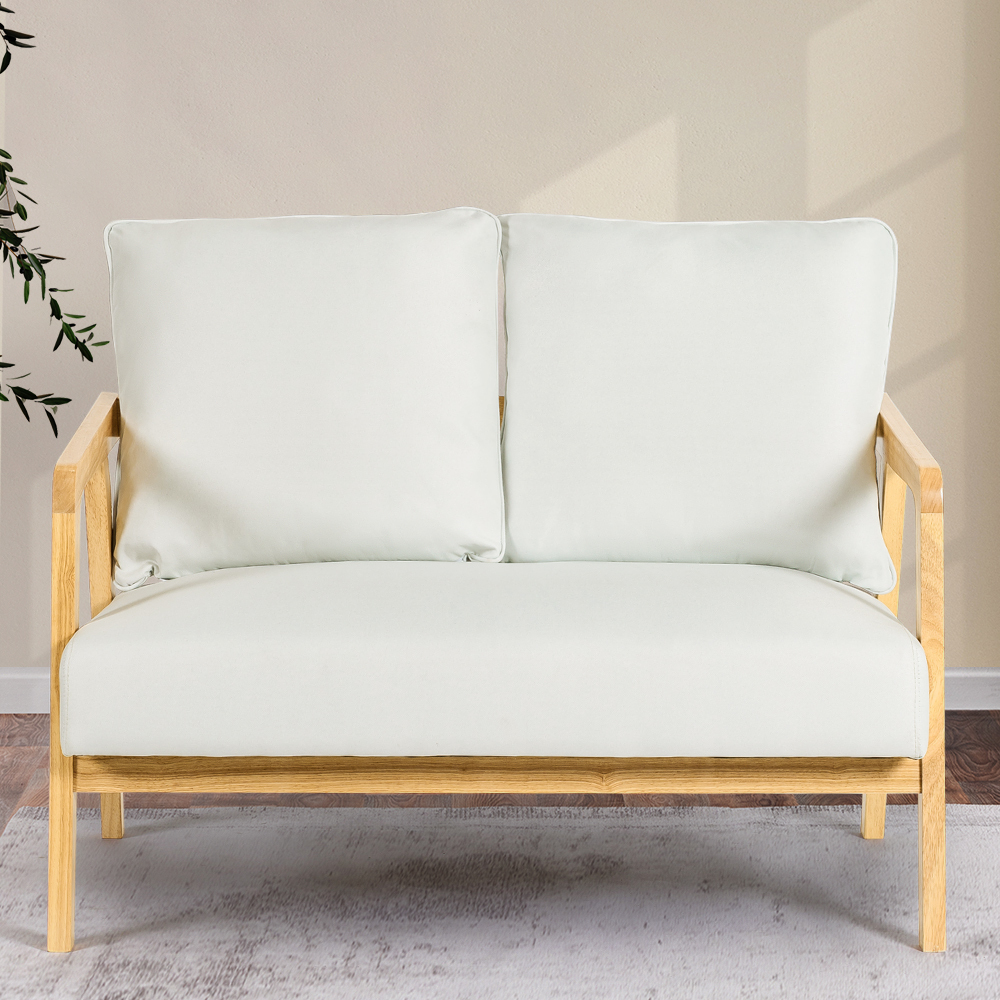 Furb Armchair Lounge Chair Accent Chairs Armchairs Fabric Single / Double Sofa - Picture 16 of 77
