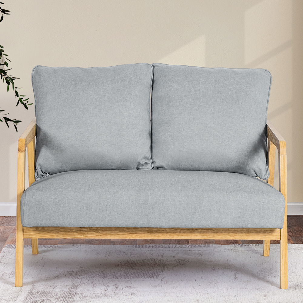 Furb Armchair Lounge Chair Accent Chairs Armchairs Fabric Single / Double Sofa - Picture 27 of 77