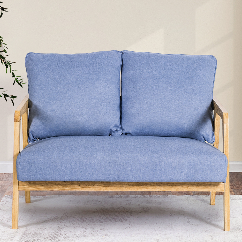 Furb Armchair Lounge Chair Accent Chairs Armchairs Fabric Single / Double Sofa - Picture 38 of 77