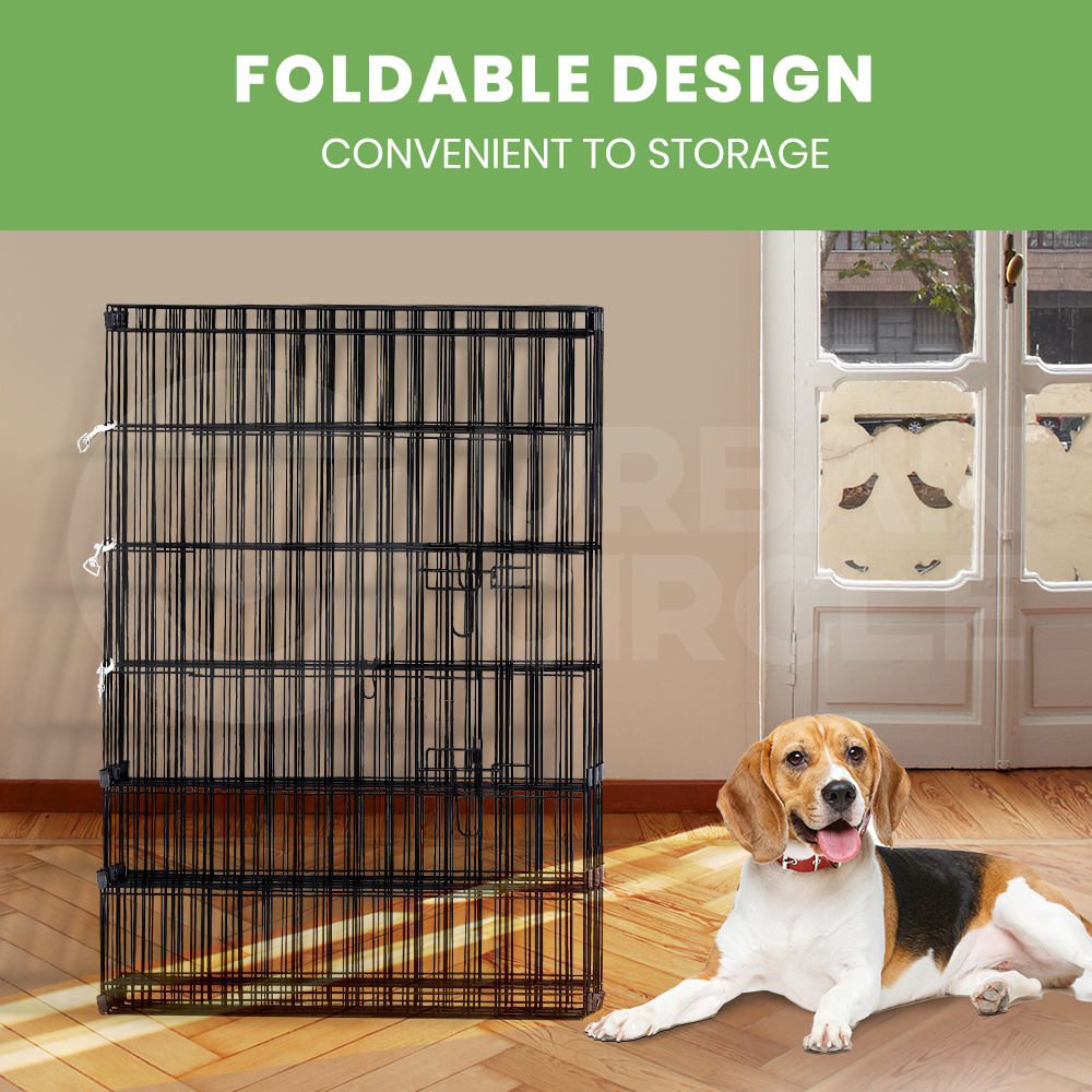 Taily 8 Panel Pet Playpen Dog Puppy Exercise Cage Enclosure Fence Cat Play Pen - Picture 32 of 72