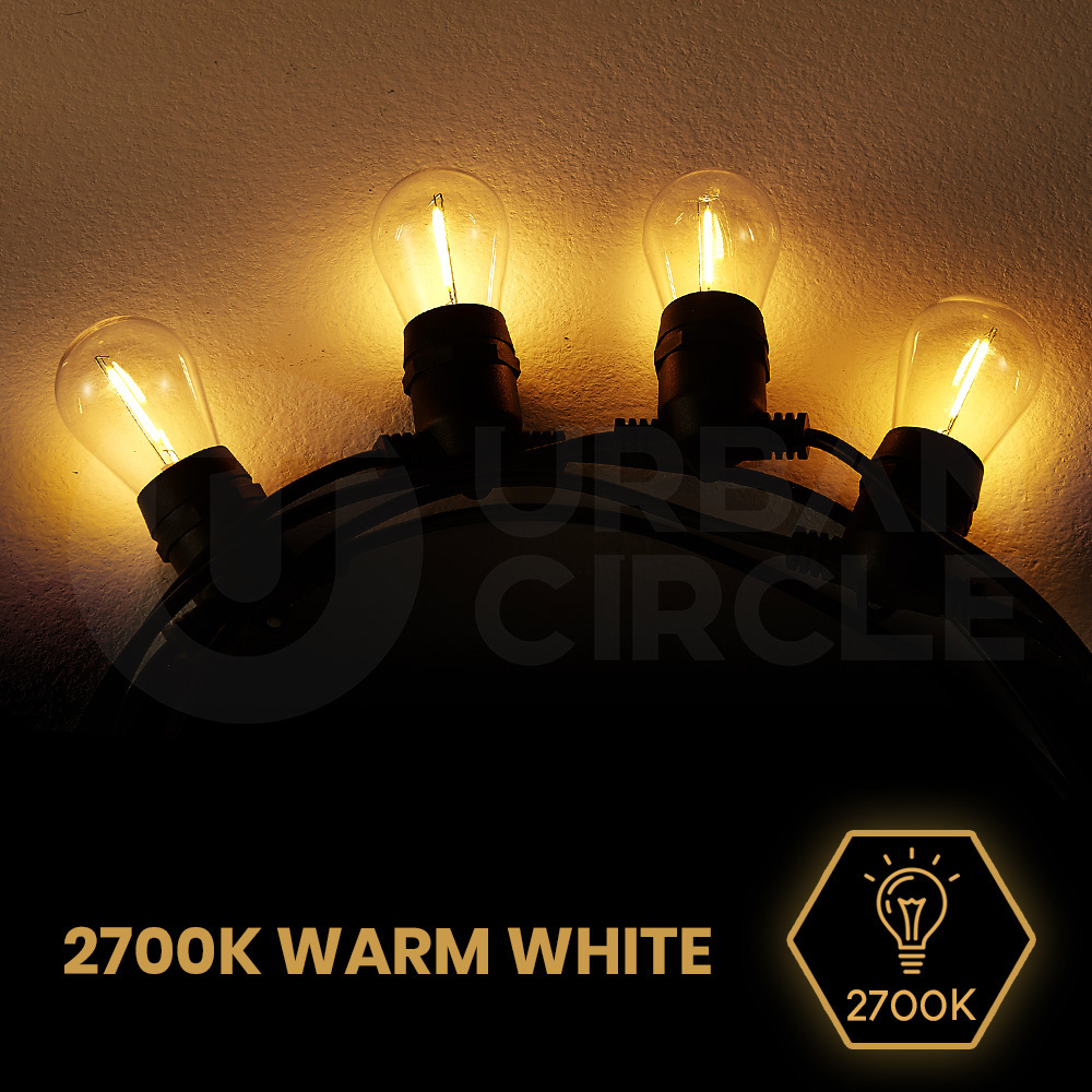 Groverdi 20M-100M Festoon Lights LED String Light Christmas Wedding Waterproof - Picture 95 of 110