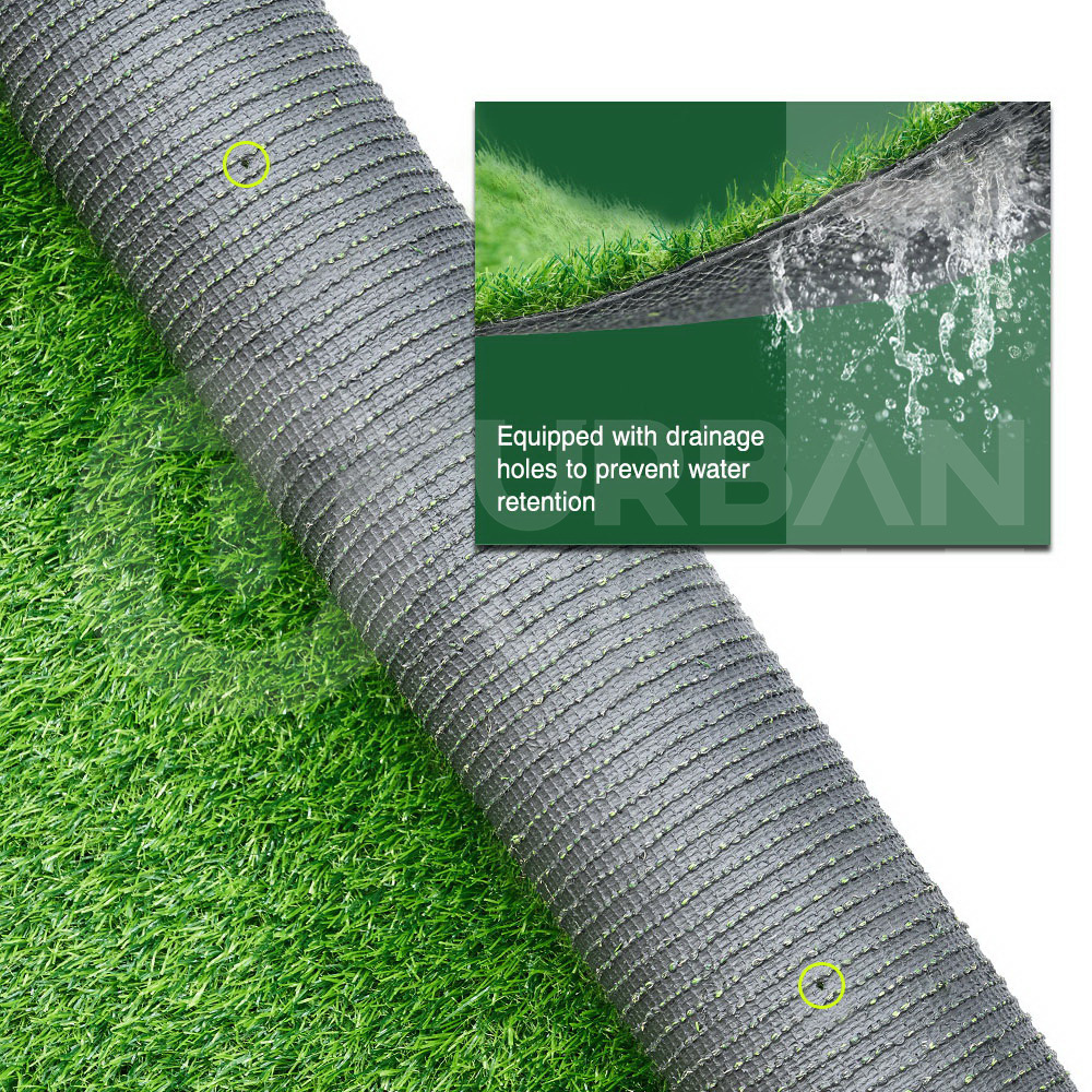Groverdi Artificial Grass Synthetic Lawns 10-60SQM Fake Turf Plastic Plant 30mm - Picture 70 of 174