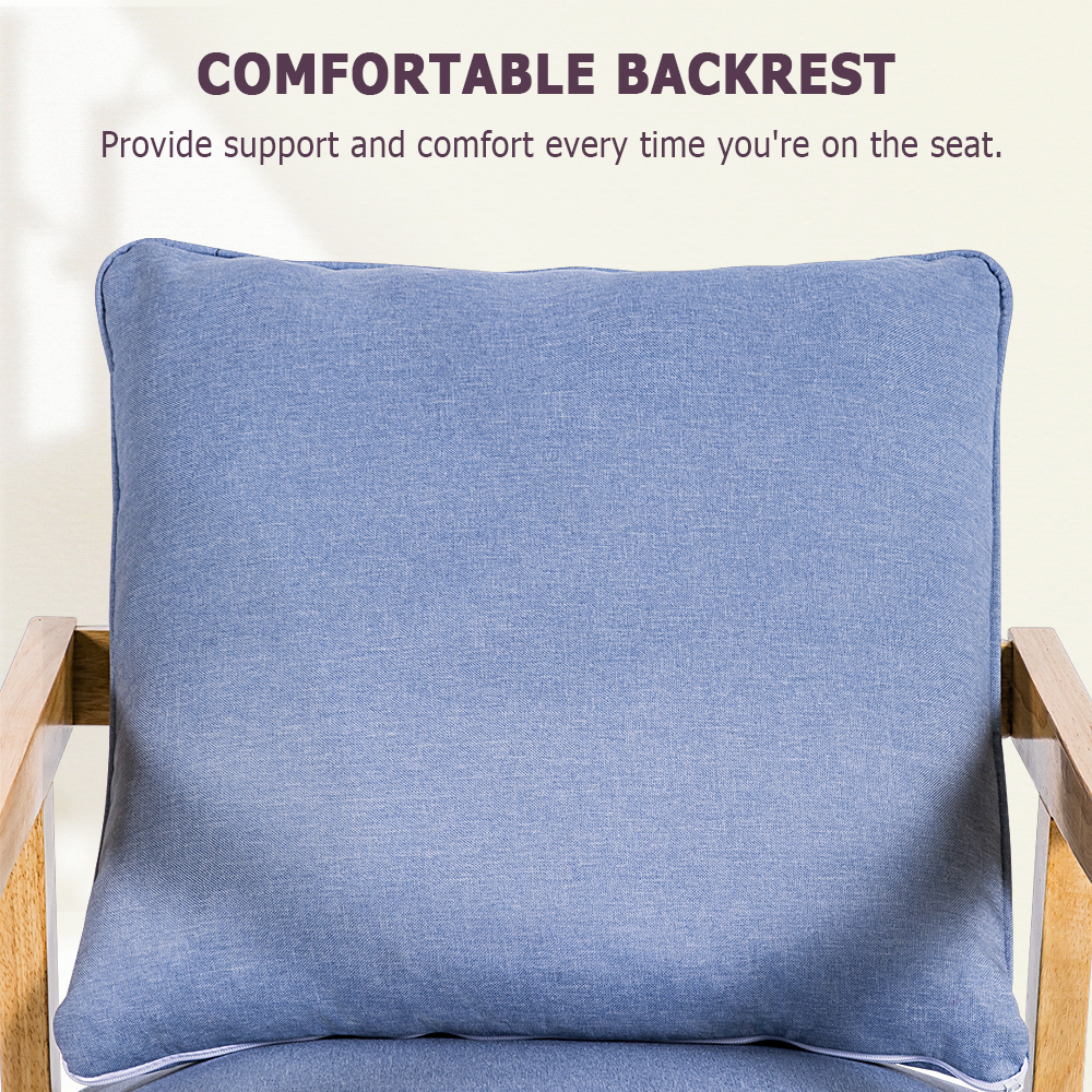 Furb Armchair Lounge Chair Accent Chairs Armchairs Fabric Single / Double Sofa - Picture 72 of 77