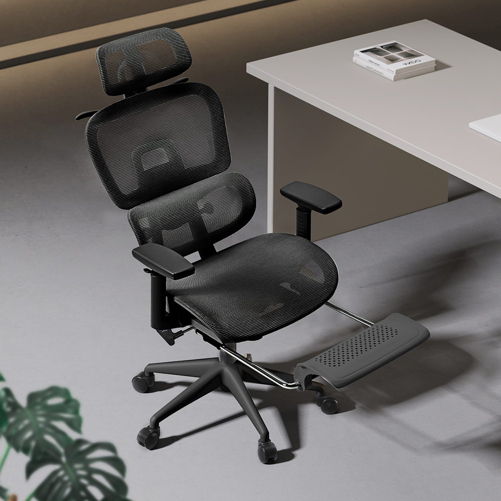 Furb Ergonomic Office Chair w/ Breathable Mesh High Back Computer Chair - Picture 16 of 39
