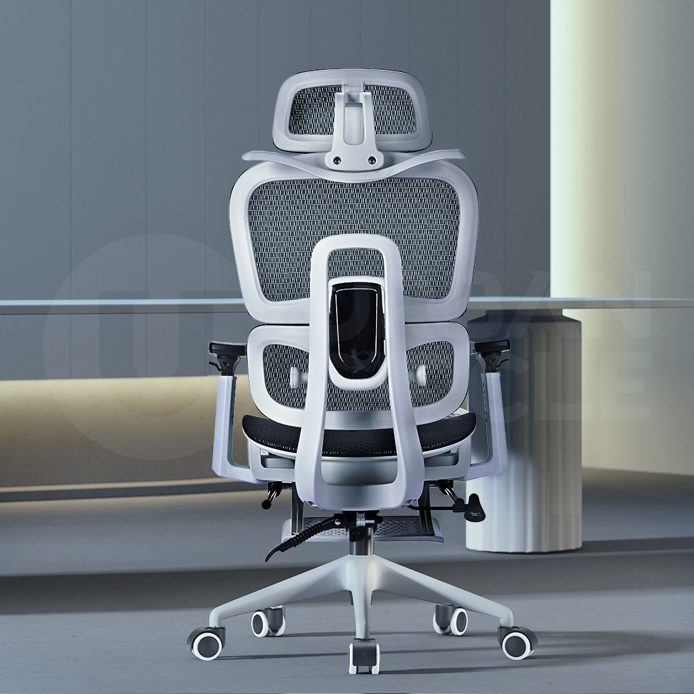 Furb Ergonomic Office Chair w/ Breathable Mesh High Back Computer Chair - Picture 37 of 39