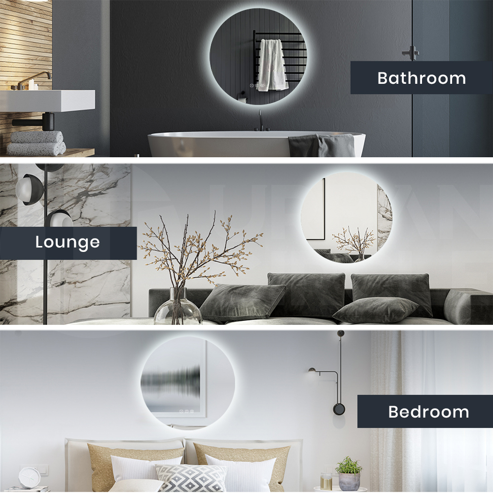 Simplus LED Bathroom Mirror Makeup Wall Mount Stand Vanity Mirrors Light Decor - Picture 171 of 217