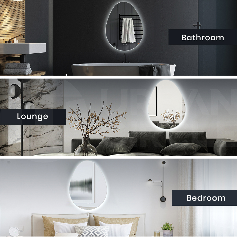 Simplus LED Bathroom Mirror Makeup Wall Mount Stand Vanity Mirrors Light Decor - Picture 204 of 217