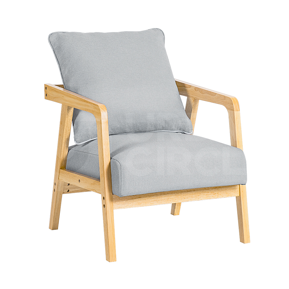 Furb Armchair Lounge Chair Accent Chairs Armchairs Fabric Single / Double Sofa - Picture 65 of 77