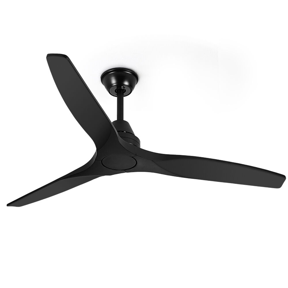 Krear 52" Inch Ceiling Fan Wooden Blades DC Motor Fans Light LED Remote Control - Picture 178 of 312