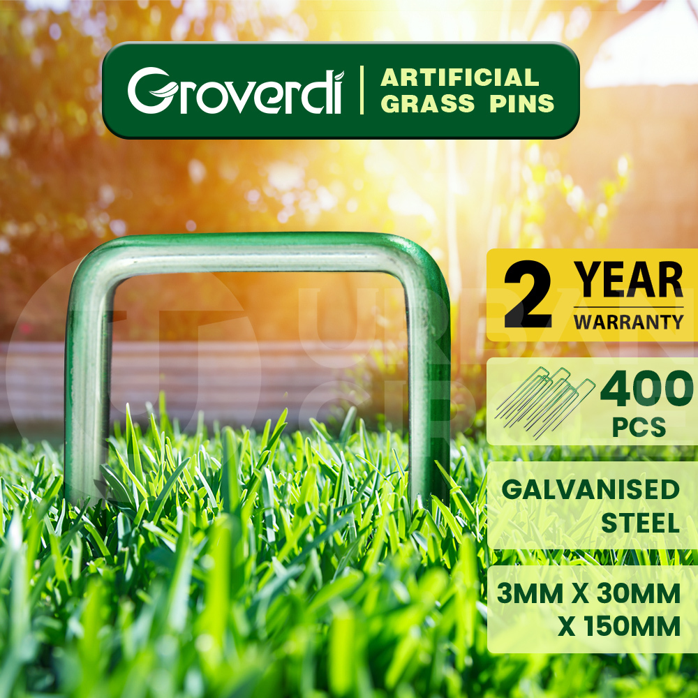 Groverdi Artificial Grass Synthetic Lawns 10-60SQM Fake Turf Plastic Plant 30mm - Picture 37 of 174