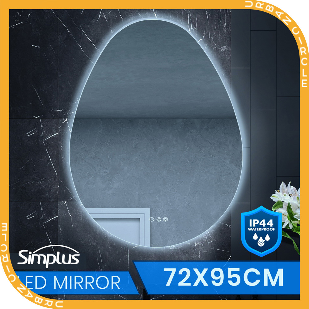 Simplus LED Bathroom Mirror Makeup Wall Mount Stand Vanity Mirrors Light Decor - Picture 207 of 217