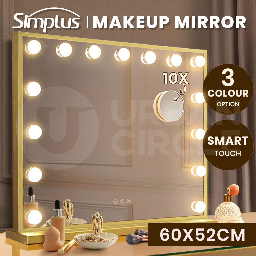 3 mirror vanity with lights deals
