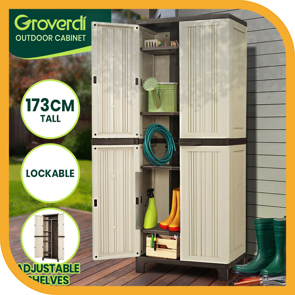 Tall outdoor storage cabinet deals