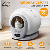 Taily Smart Automatic Self-Cleaning Cat Litter Box APP Control Odor-Removal 65L