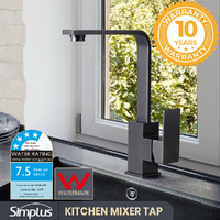 Brass Swivel Kitchen Mixer Tap Laundry Sink Taps Basin Faucet WELS Grey