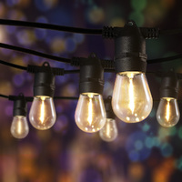 Groverdi 40M-70M LED Festoon Lights String Lighting Kit Party Waterproof Outdoor